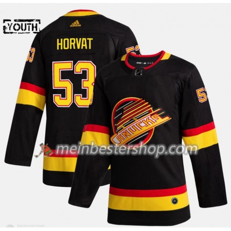 Vancouver Canucks Bo Horvat 53 Flying Skate Adidas 2019-2020 Schwarz Trikot Authentic - Kinder Vancouver Canucks Bo Horvat 53 Flying Skate Adidas 2019-2020 Schwarz Trikot Authentic - Kinder